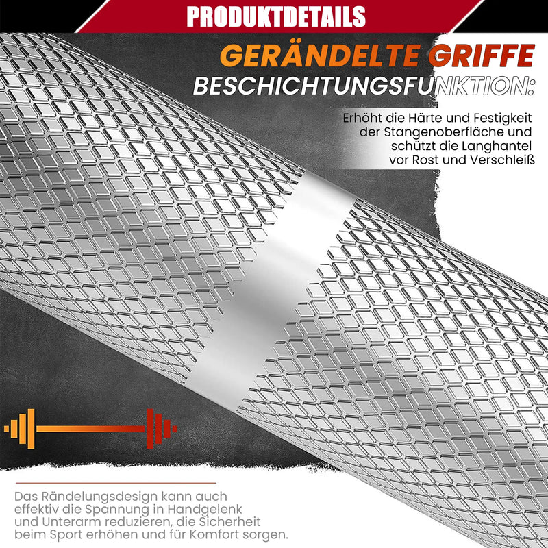 RitKeep 7ft Olympische Langhantelstange für Powerlifting