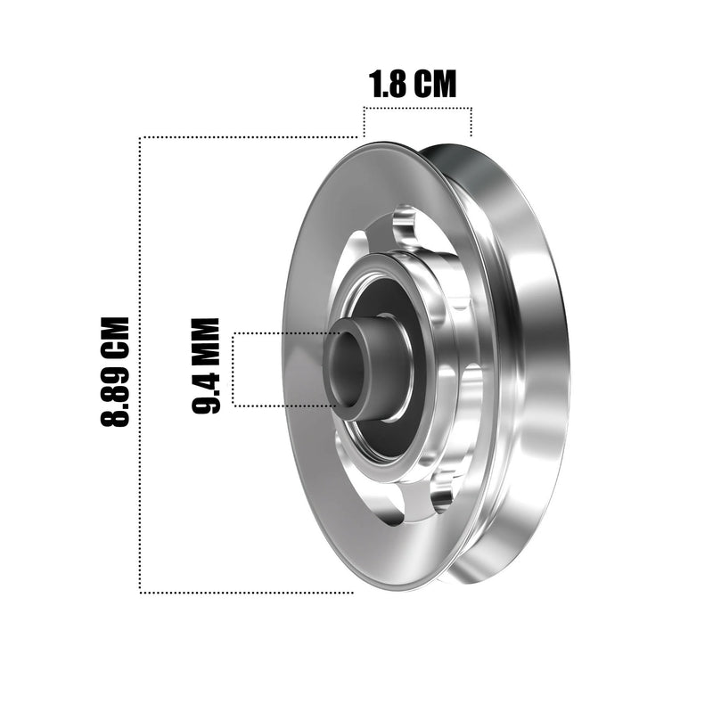 RitKeep Aluminium-Seilrollen-Aufrüstkit