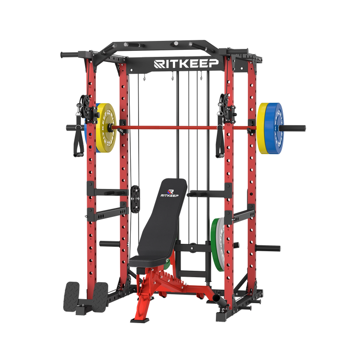 Destroyer M10 All-in-One Power Rack Fitnessgeräte-Paket