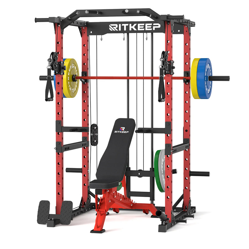 Destroyer M10 All-in-One Power Rack Fitnessgeräte-Paket