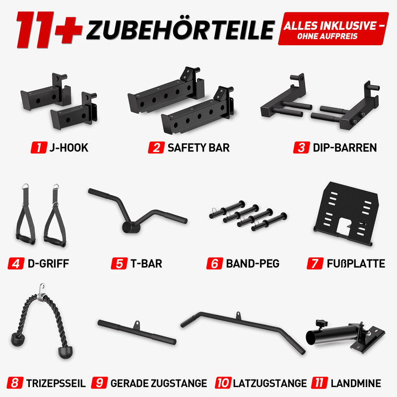 RitKeep Nimitz N1 Ausbalancierte All-in-One-Smith-Maschine