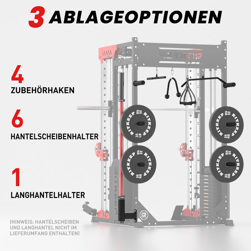 PMAX 5600 Home Gym Smith Maschine – Integriertes Gewichtssystem