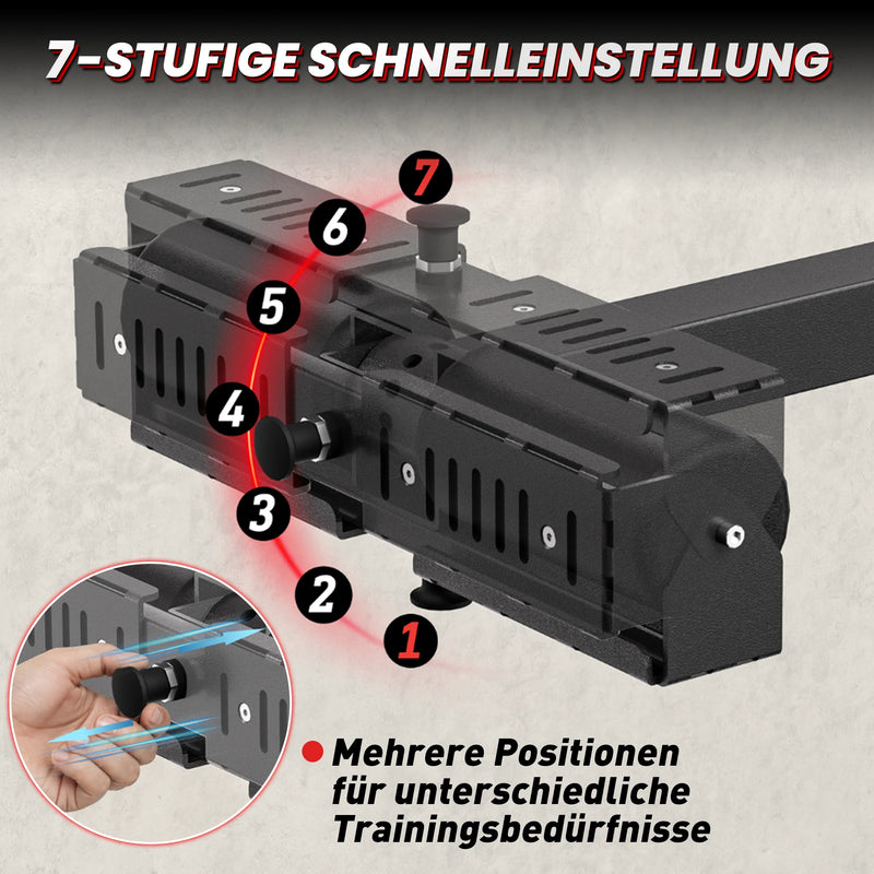 TANK 3-in-1 Beinhalter Rack Attachment