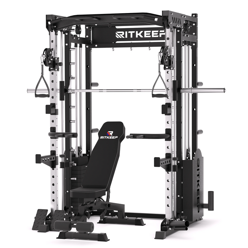PMAX 5600 Home Gym Smith Maschine – Integriertes Gewichtssystem