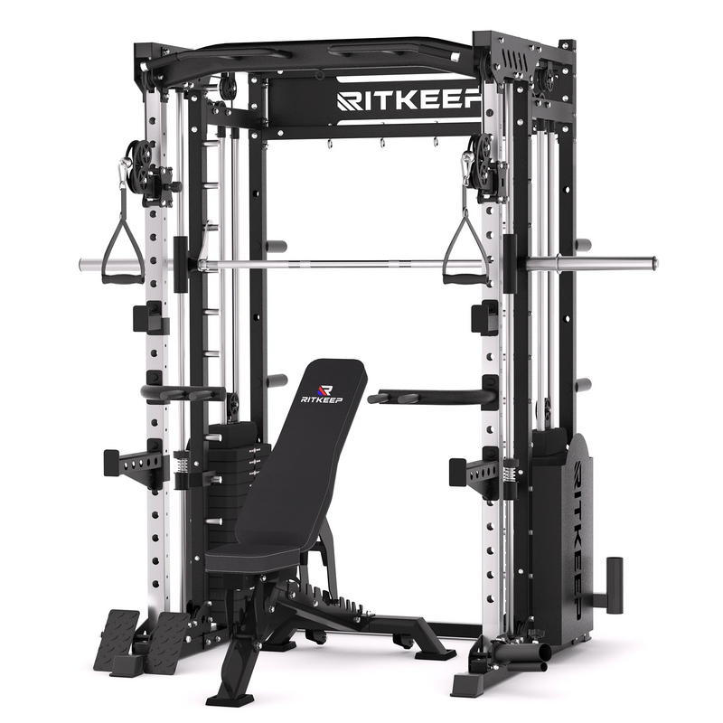 PMAX 5600 Home Gym Smith Maschine – Integriertes Gewichtssystem
