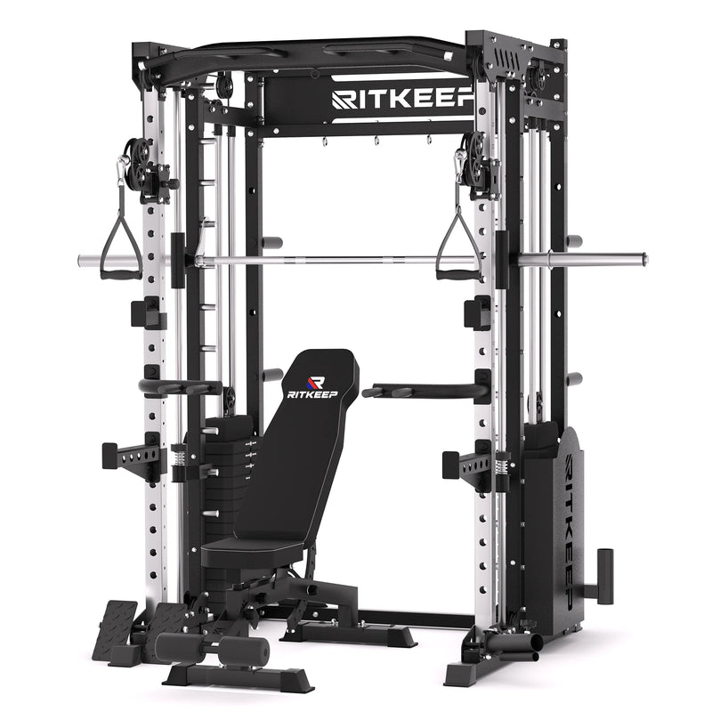 PMAX 5600 Home Gym Smith Maschine – Integriertes Gewichtssystem