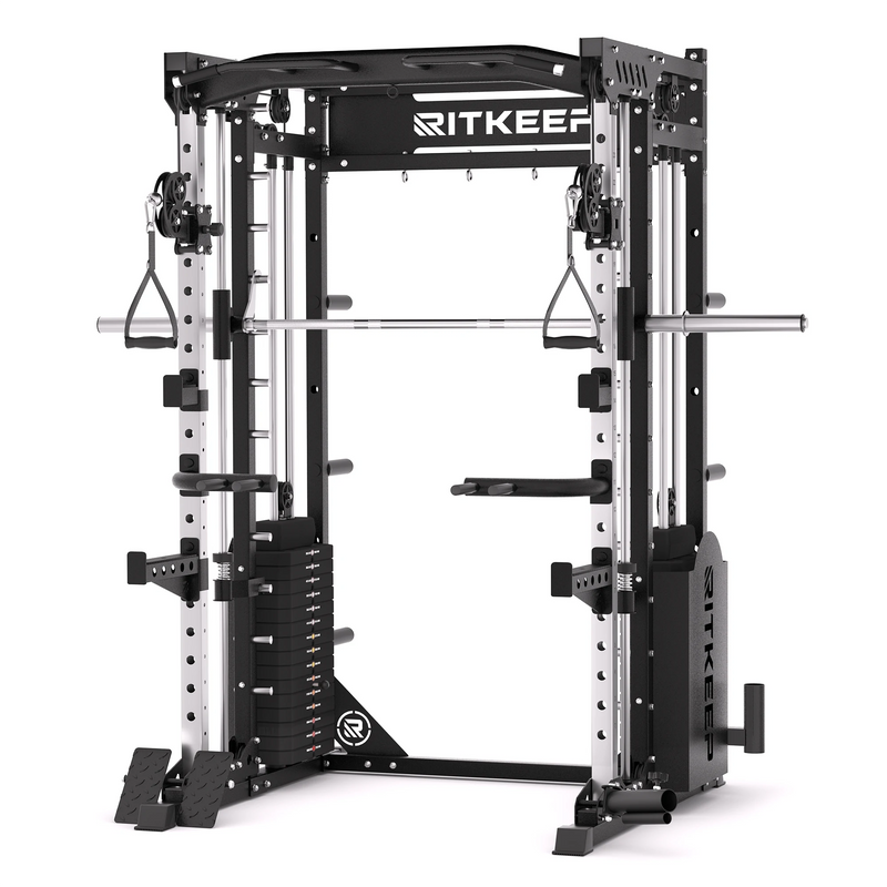 PMAX 5600 Home Gym Smith Maschine – Integriertes Gewichtssystem