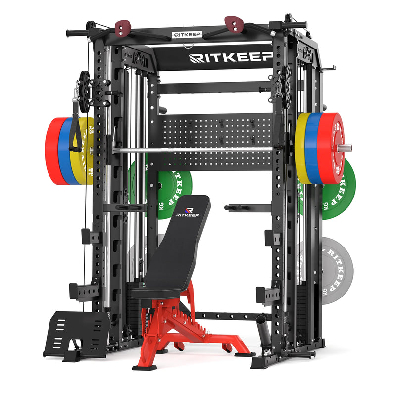 RitKeep Nimitz N1 Ausbalancierte All-in-One-Smith-Maschine Paket