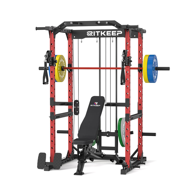 Destroyer M10 All-in-One Power Rack Fitnessgeräte-Paket