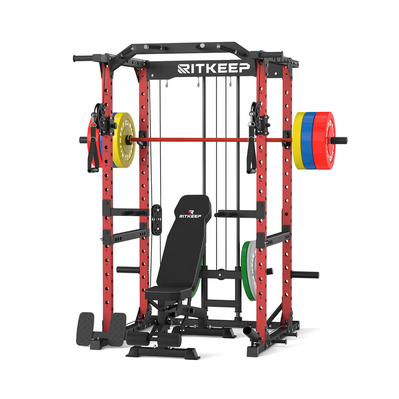 Destroyer M10 All-in-One Power Rack Fitnessgeräte-Paket