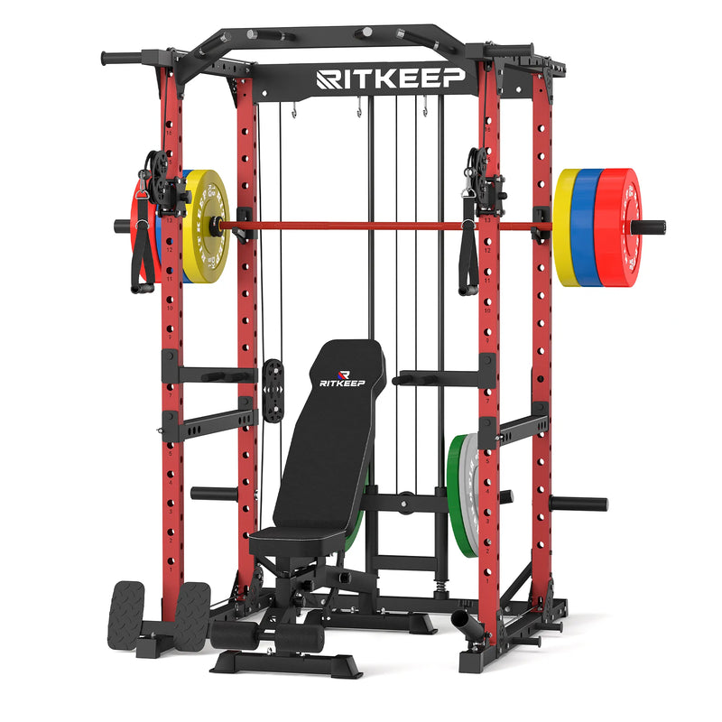 Destroyer M10 All-in-One Power Rack Fitnessgeräte-Paket