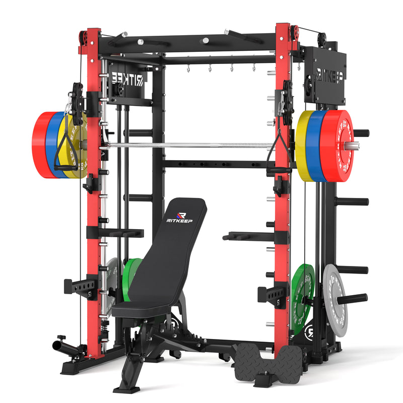 PMAX-4750 Dual Plate Loaded Squat Trainingsgerät Fitnessgeräte Paket