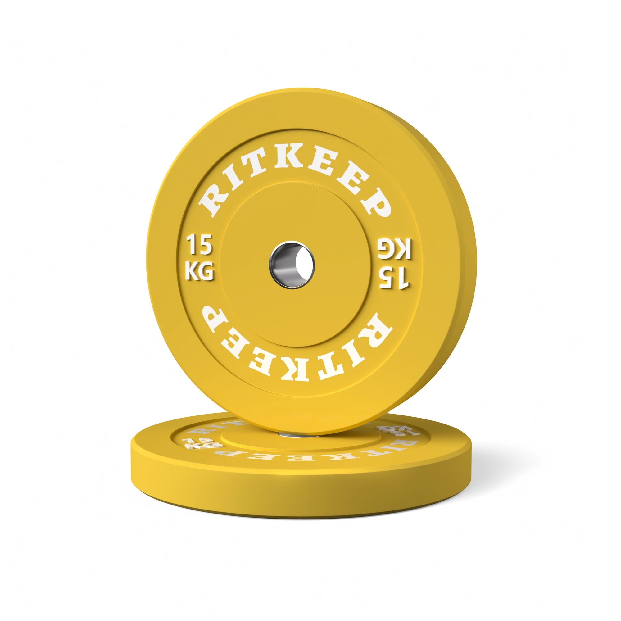 50mm Olympische Low-Bounce-Hantelscheiben mit farbigem Gummistoßfänger