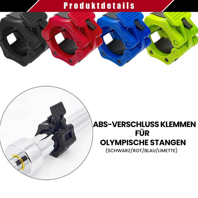 Standard-Olympia-Schnellspanner für Olympische Langhanteln