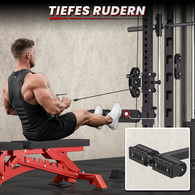 TANK 3-in-1 Beinhalter Rack Attachment