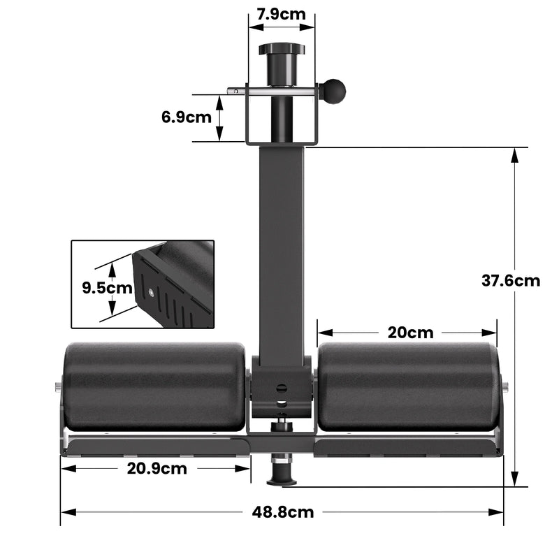 TANK 3-in-1 Beinhalter Rack Attachment