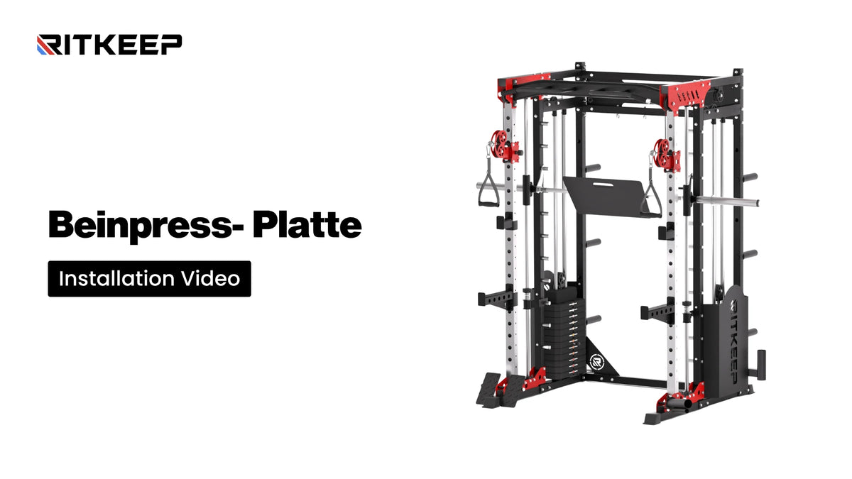 Beinpresse-Platte