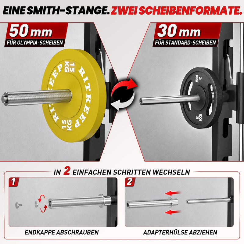 RitKeep Nimitz N1 Ausbalancierte All-in-One-Smith-Maschine