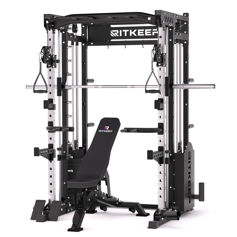 PMAX 5600 Home Gym Smith Maschine – Integriertes Gewichtssystem