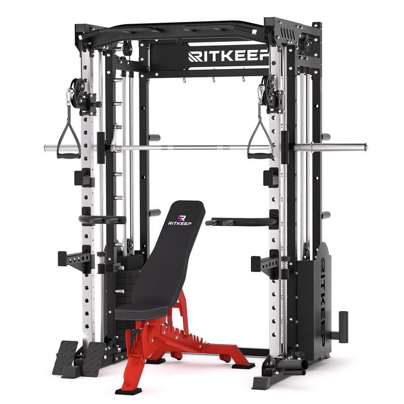 PMAX 5600 Home Gym Smith Maschine – Integriertes Gewichtssystem