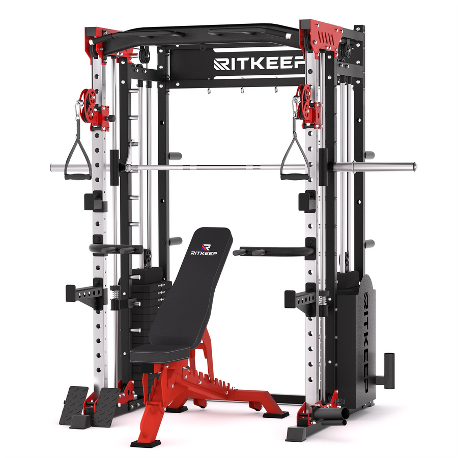 PMAX 5600 Smith Maschine (190 kg Gewichtsblöcke)