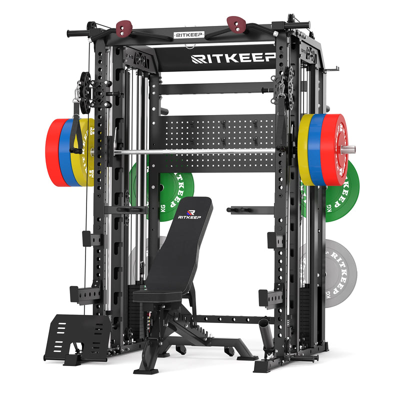 RitKeep Nimitz N1 Ausbalancierte All-in-One-Smith-Maschine Paket
