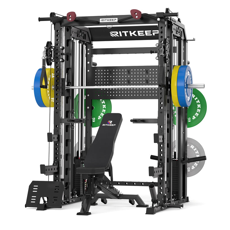 RitKeep Nimitz N1 Ausbalancierte All-in-One-Smith-Maschine Paket