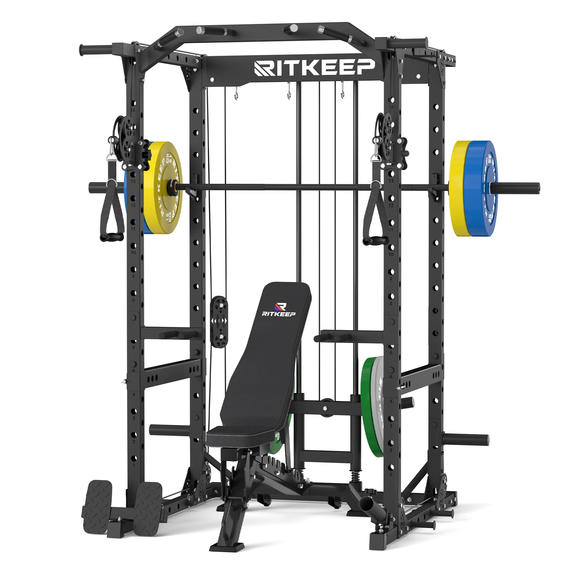 Destroyer M10 All-in-One Power Rack Fitnessgeräte-Paket