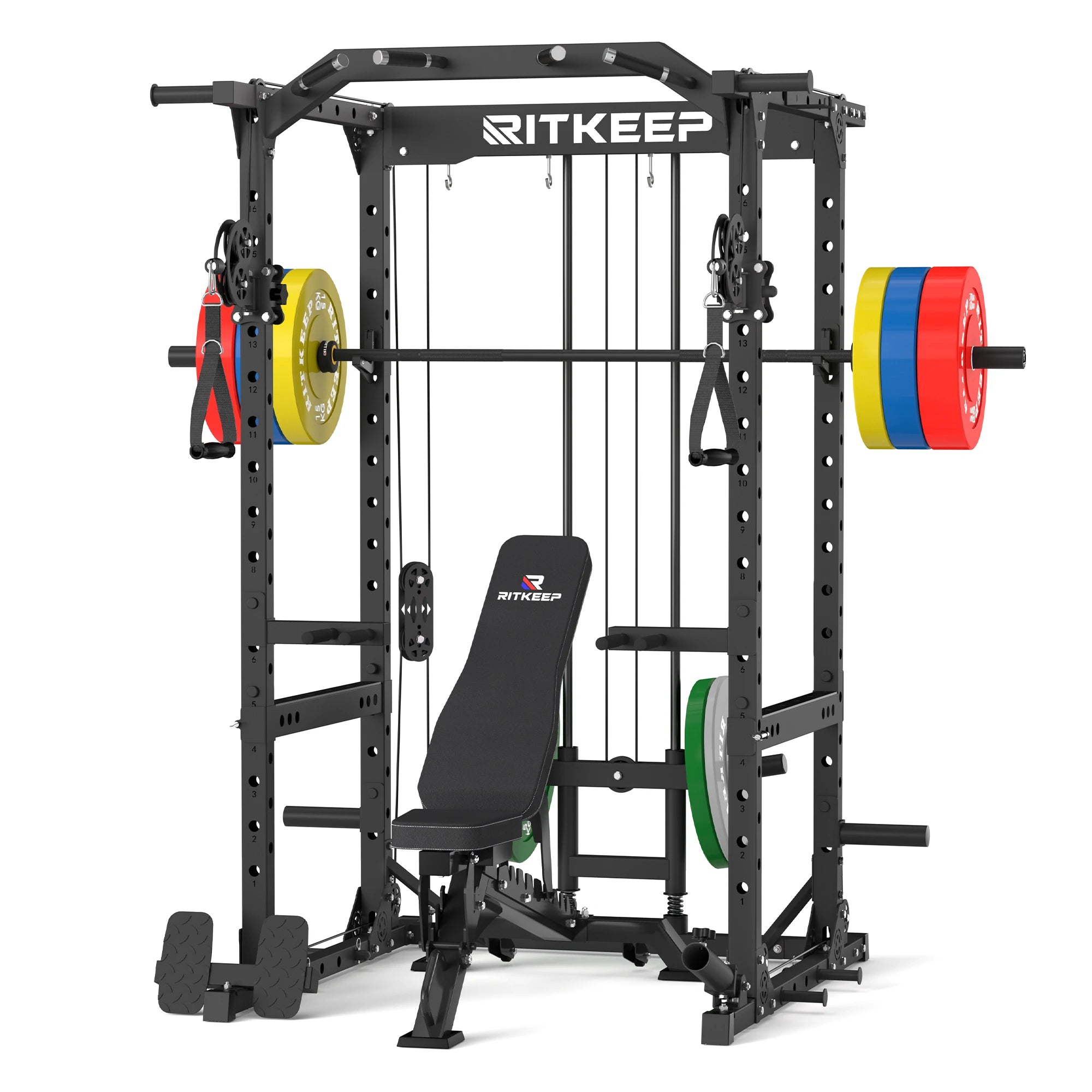 Destroyer M10 All-in-One Power Rack Fitnessgeräte-Paket
