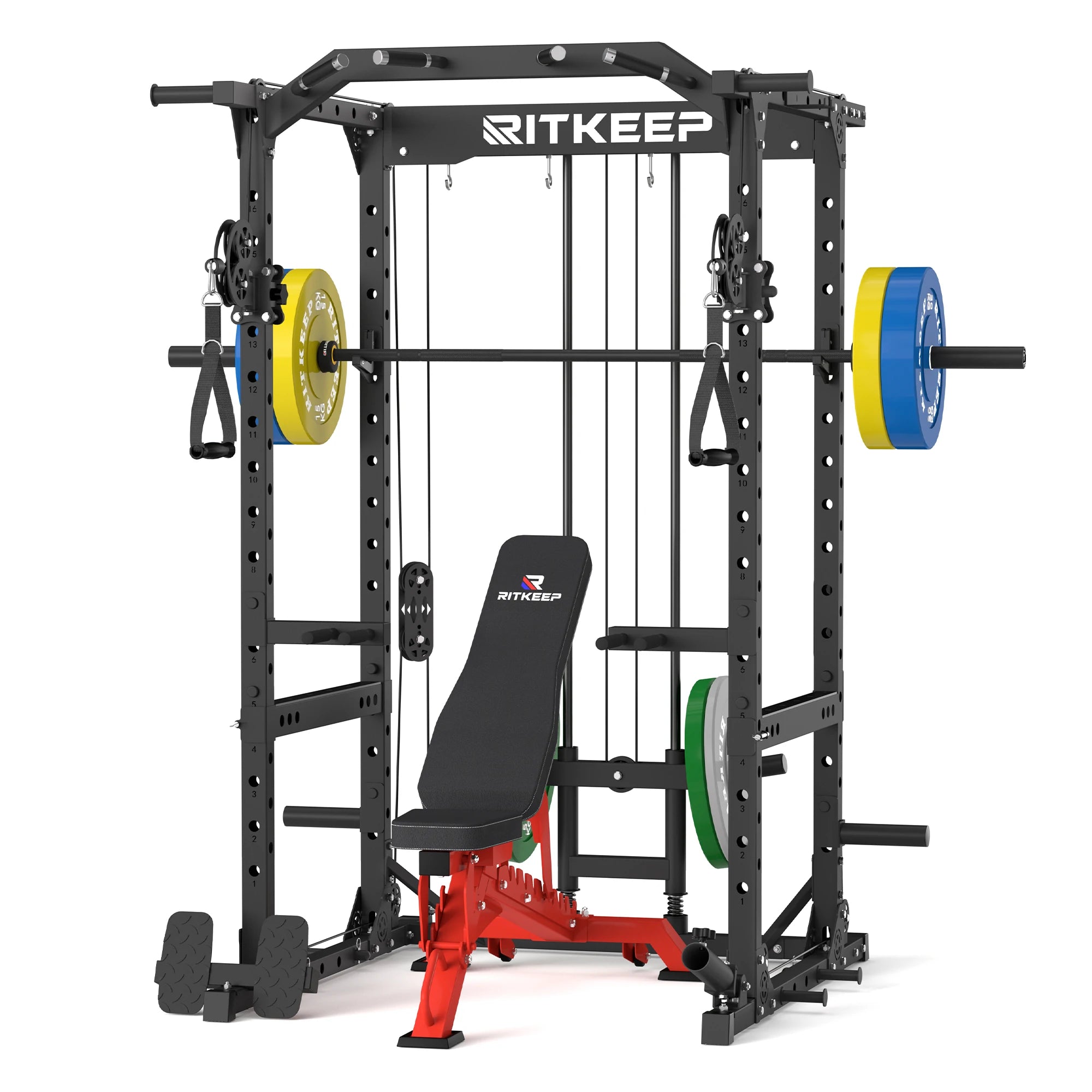 Destroyer M10 All-in-One Power Rack Fitnessgeräte-Paket