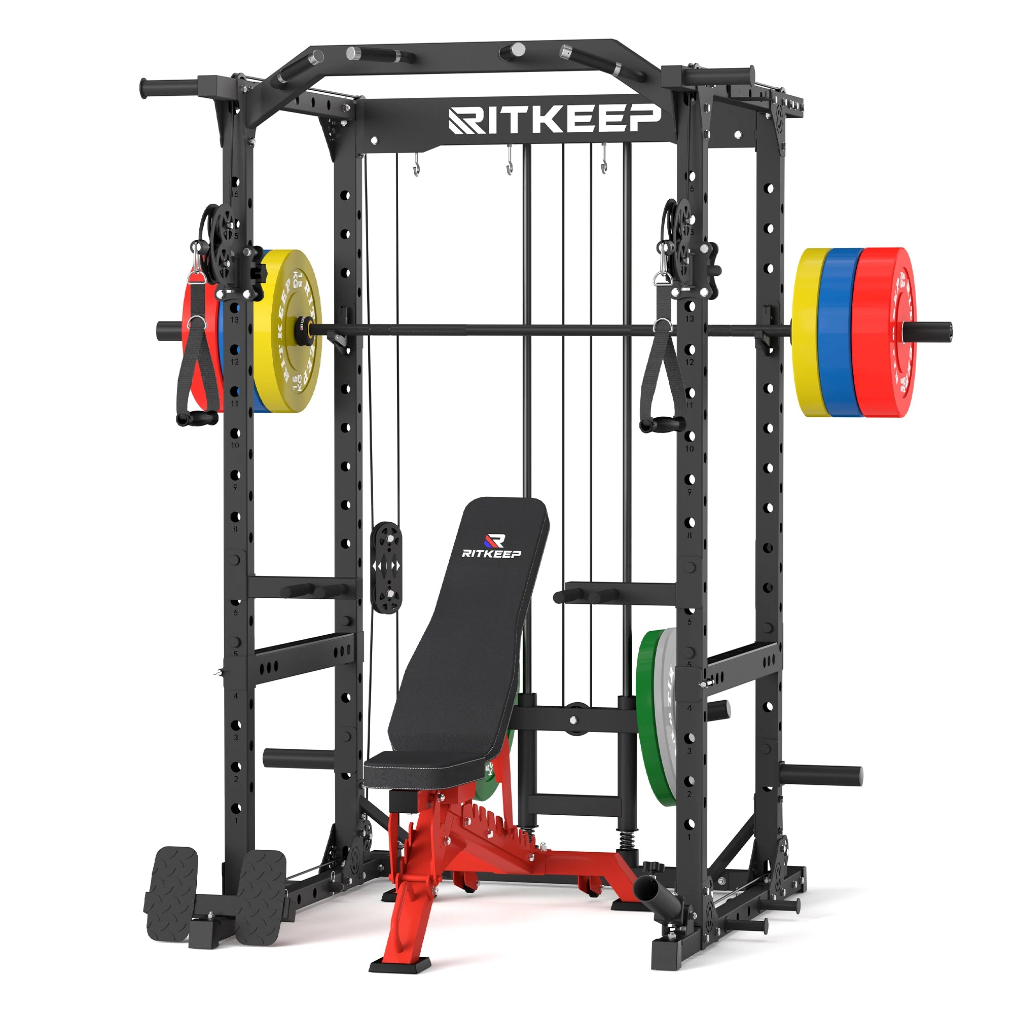 Destroyer M10 All-in-One Power Rack Fitnessgeräte-Paket