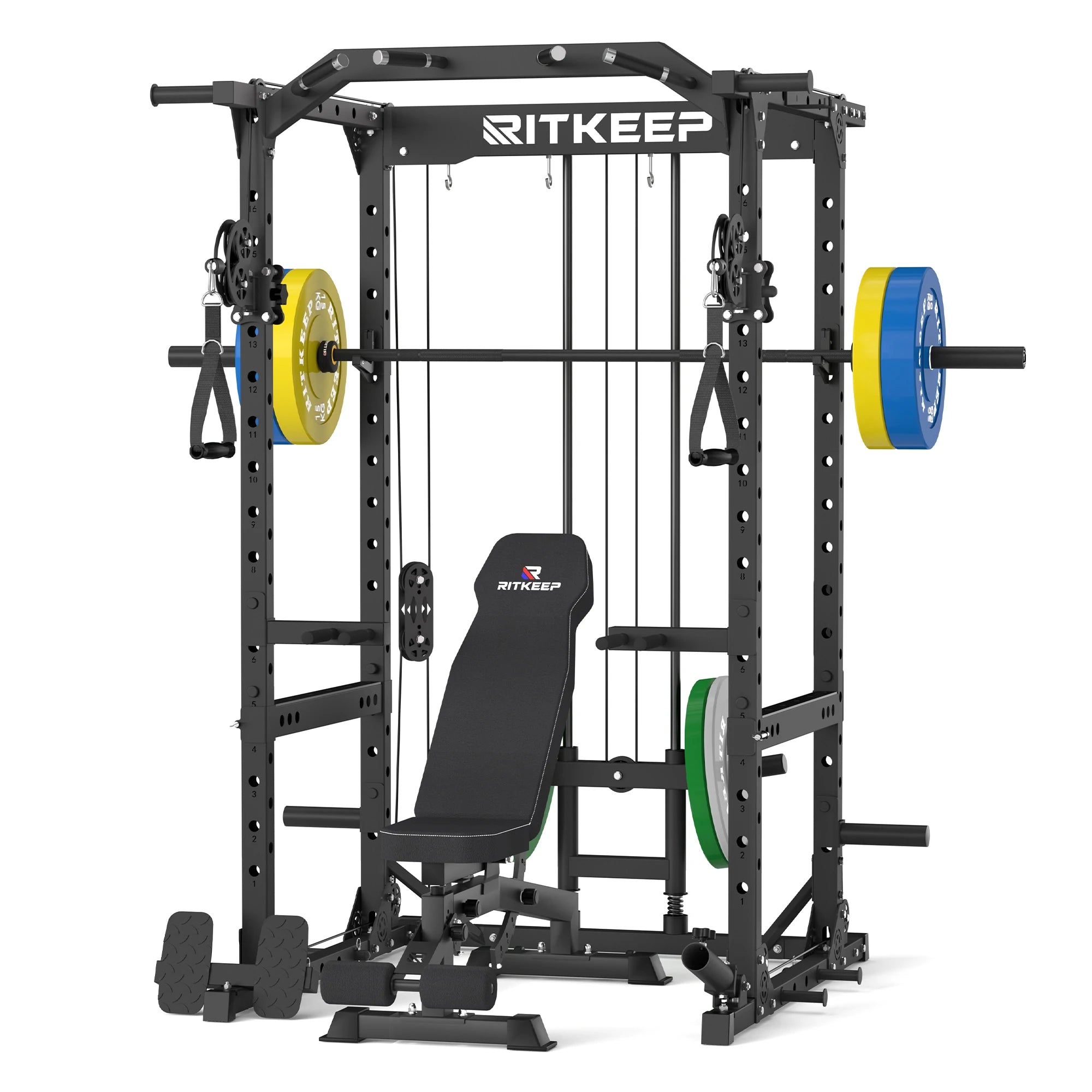 Destroyer M10 All-in-One Power Rack Fitnessgeräte-Paket