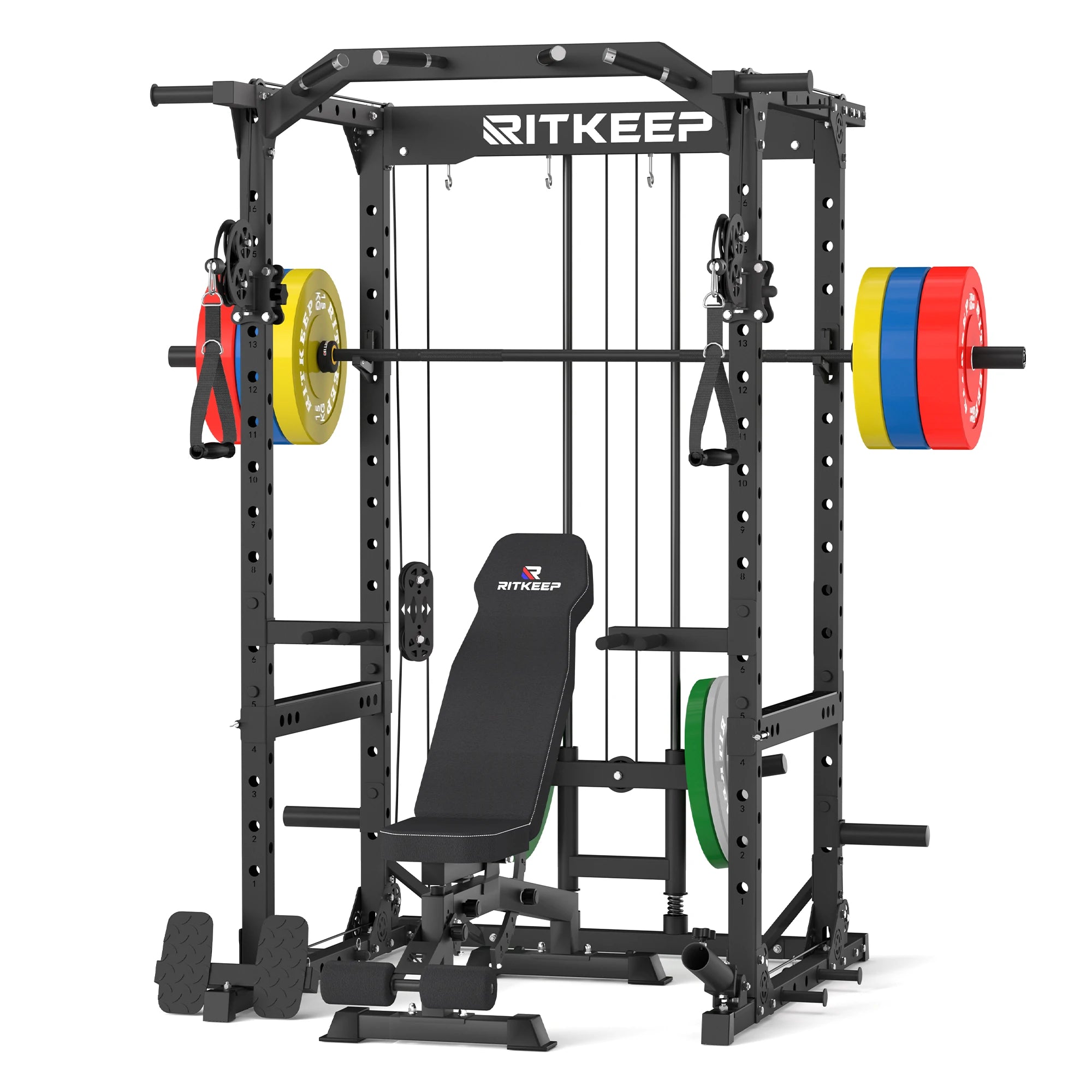 Destroyer M10 All-in-One Power Rack Fitnessgeräte-Paket