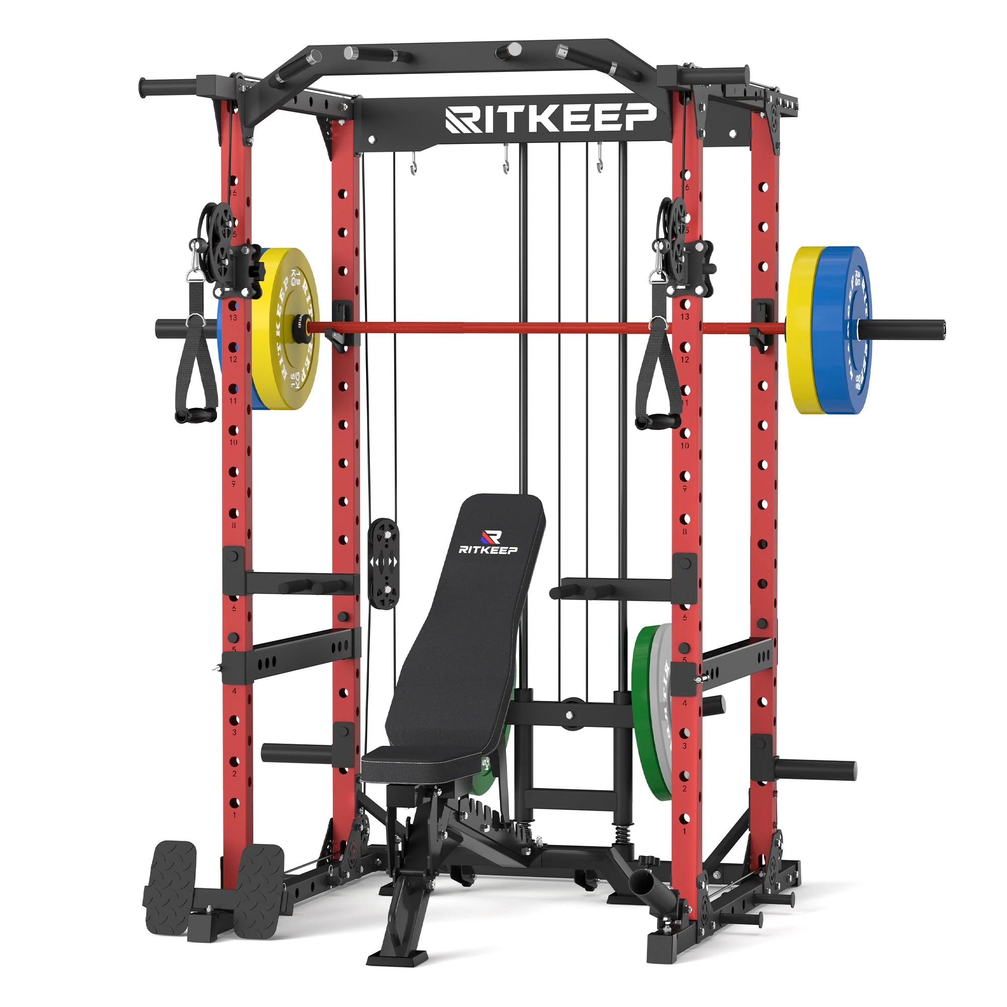 Destroyer M10 All-in-One Power Rack Fitnessgeräte-Paket