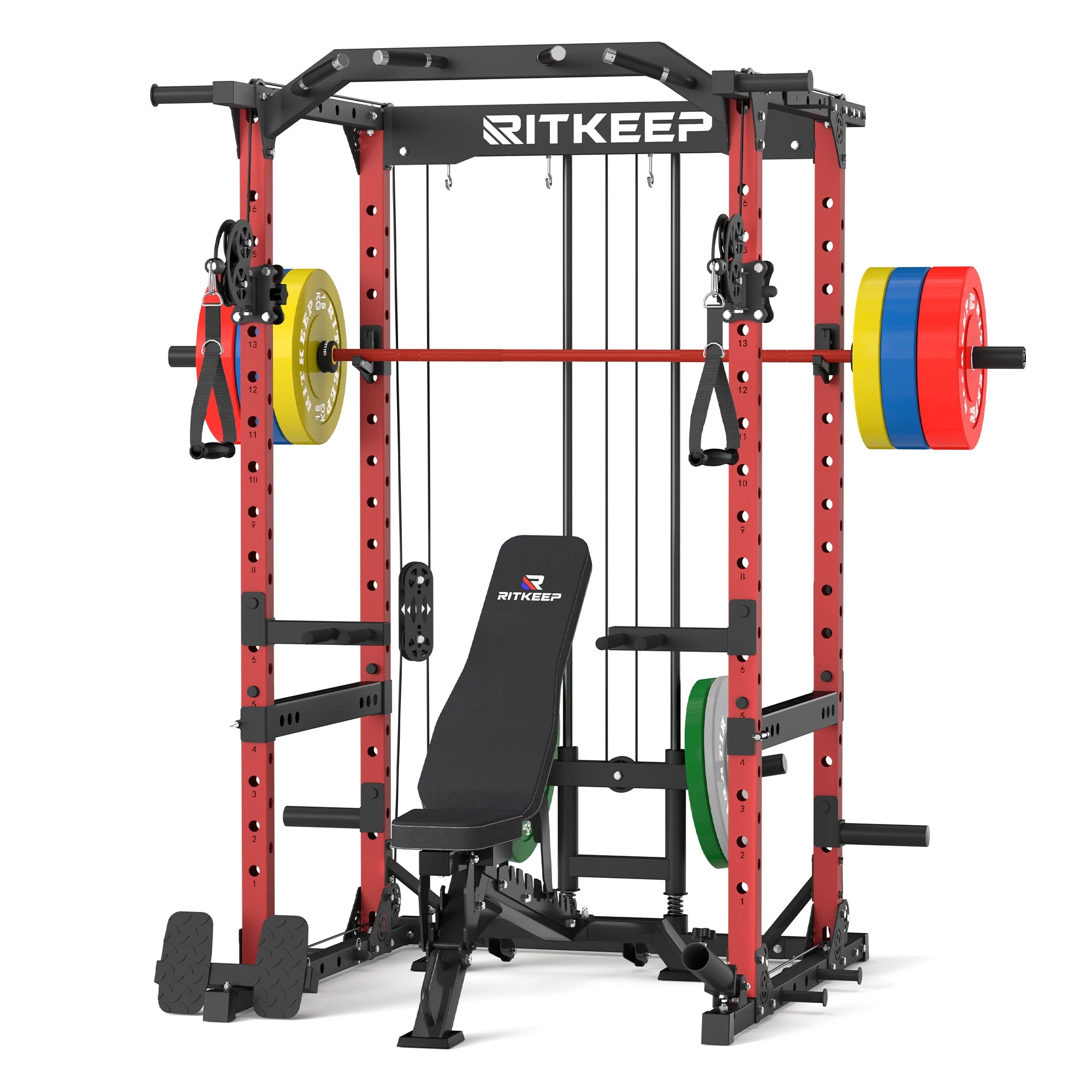 Destroyer M10 All-in-One Power Rack Fitnessgeräte-Paket