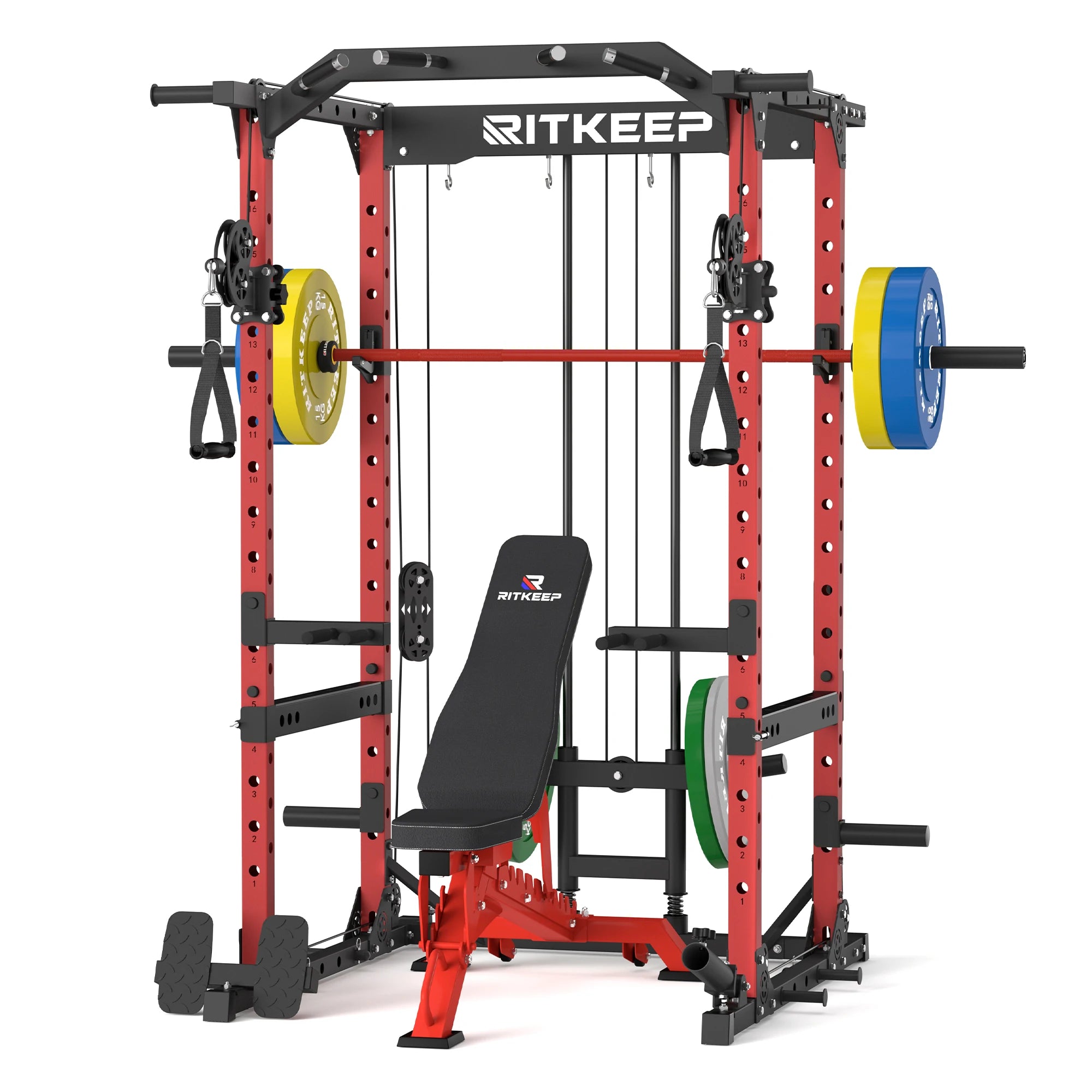 Destroyer M10 All-in-One Power Rack Fitnessgeräte-Paket