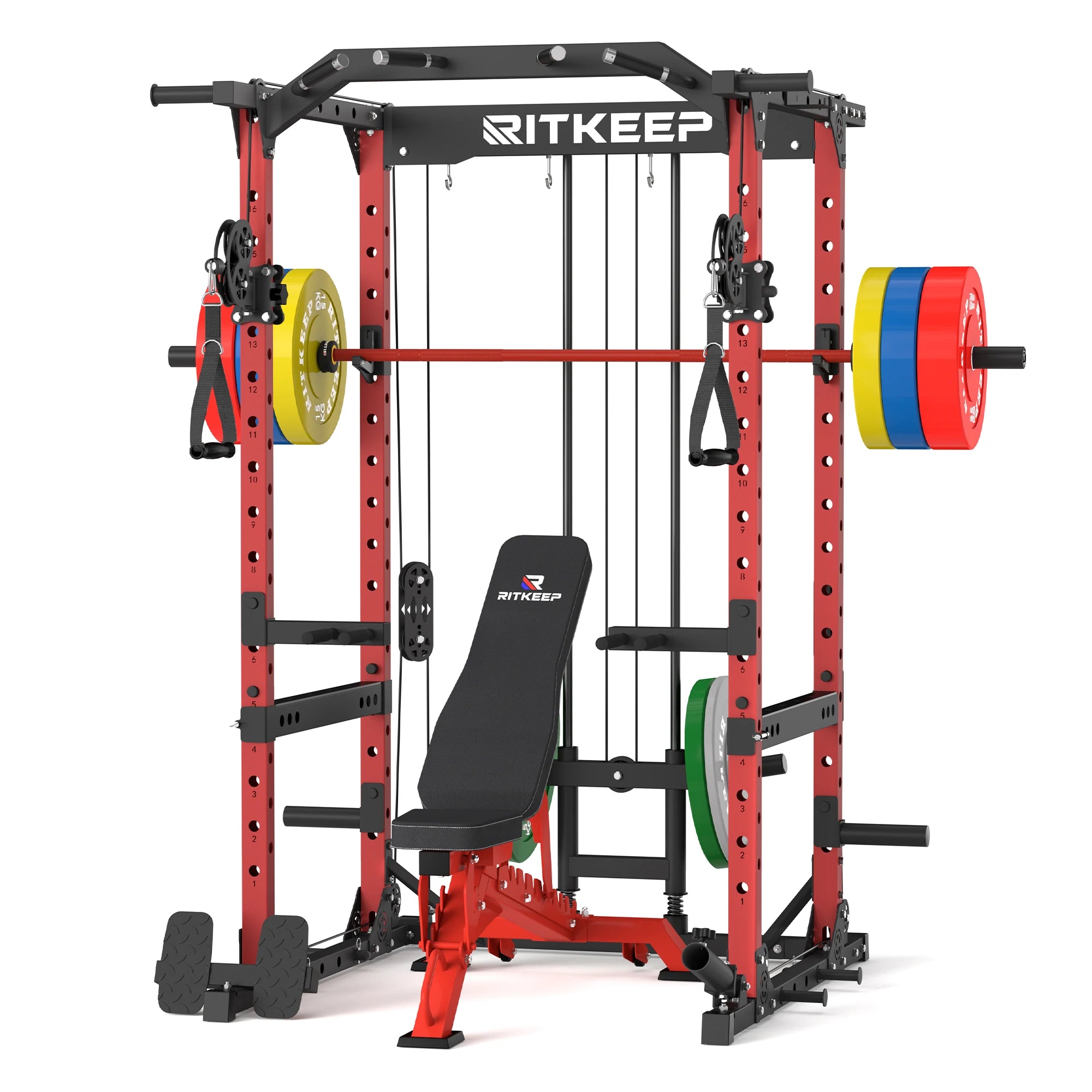 Destroyer M10 All-in-One Power Rack Fitnessgeräte-Paket