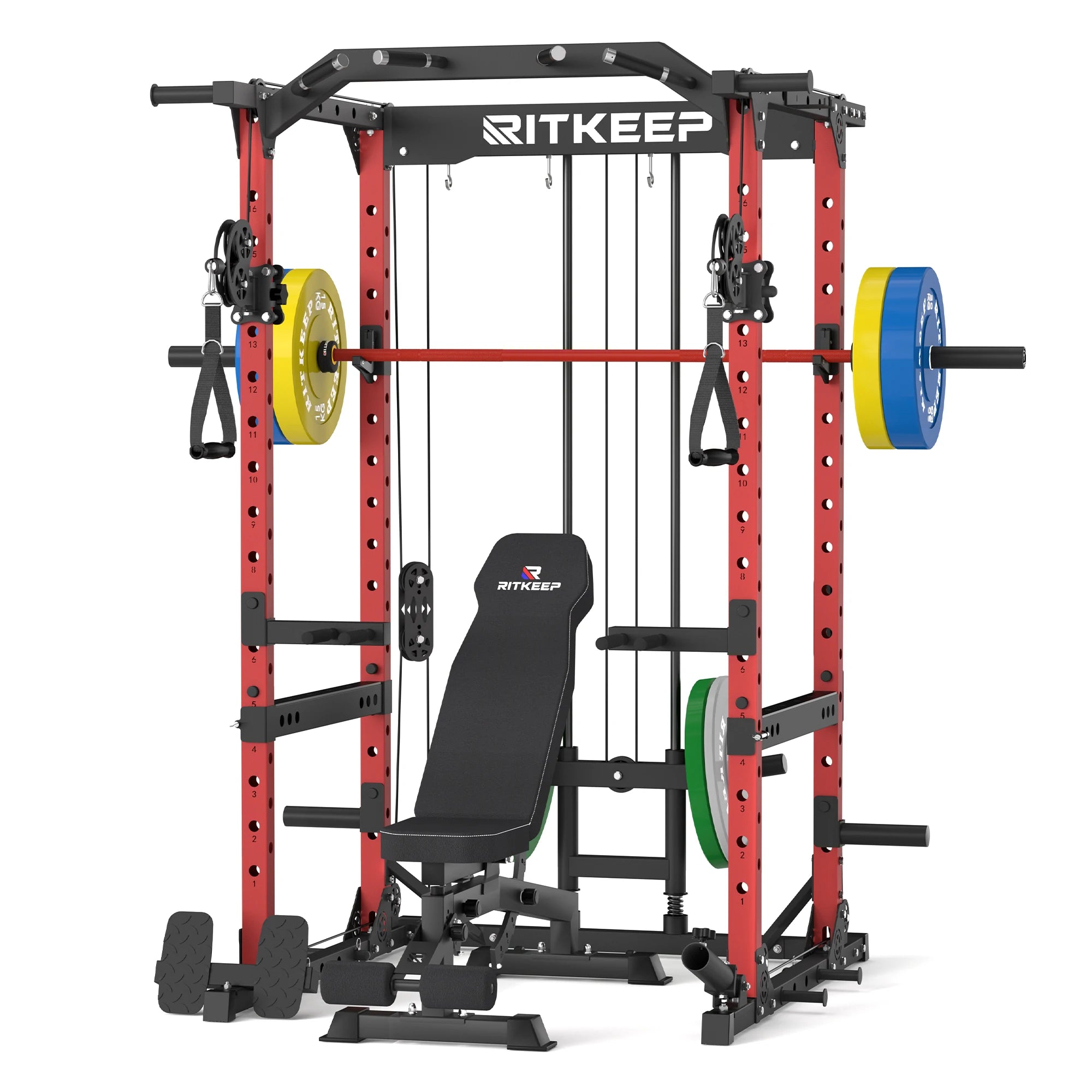 Destroyer M10 All-in-One Power Rack Fitnessgeräte-Paket