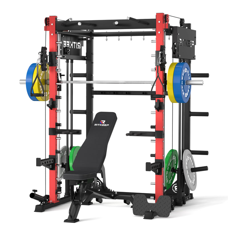 PMAX-4750 Dual Plate Loaded Squat Trainingsgerät Fitnessgeräte Paket