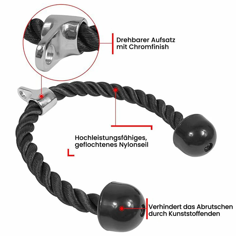 Trizeps-Pulldown-Seilaufsatz