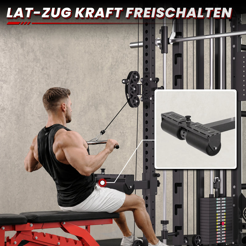 TANK 3-in-1 Beinhalter Rack Attachment