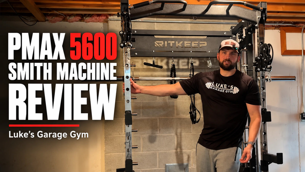 PMAX-5600 Pro Smith-Maschine mit zwei Gewichtsblöcken